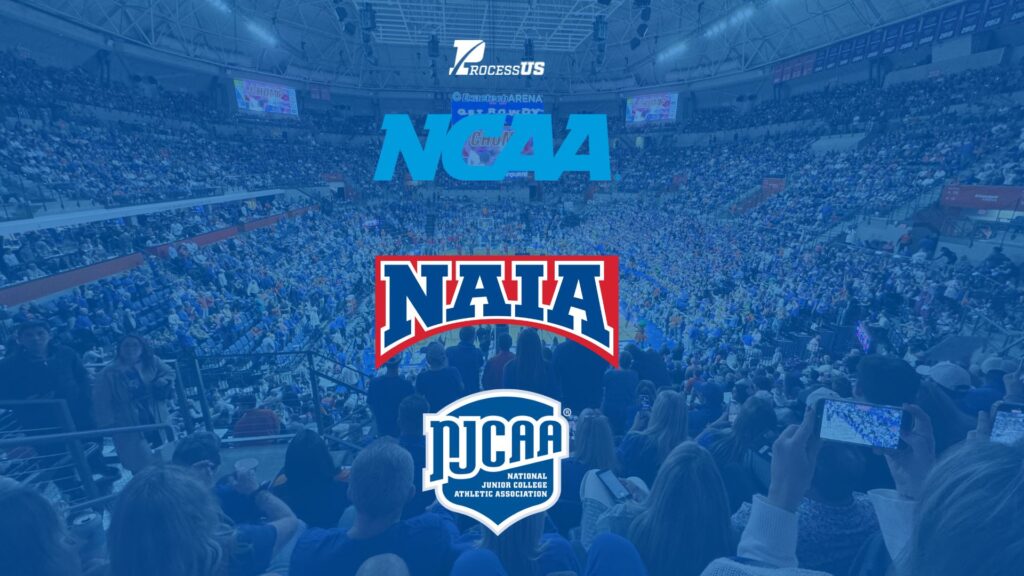 NCAA, NAIA or NJCAA: discover the differences between American college athletic divisions, athletic scholarships, and choose the best pathway to study and compete in the USA with ProcessUS.