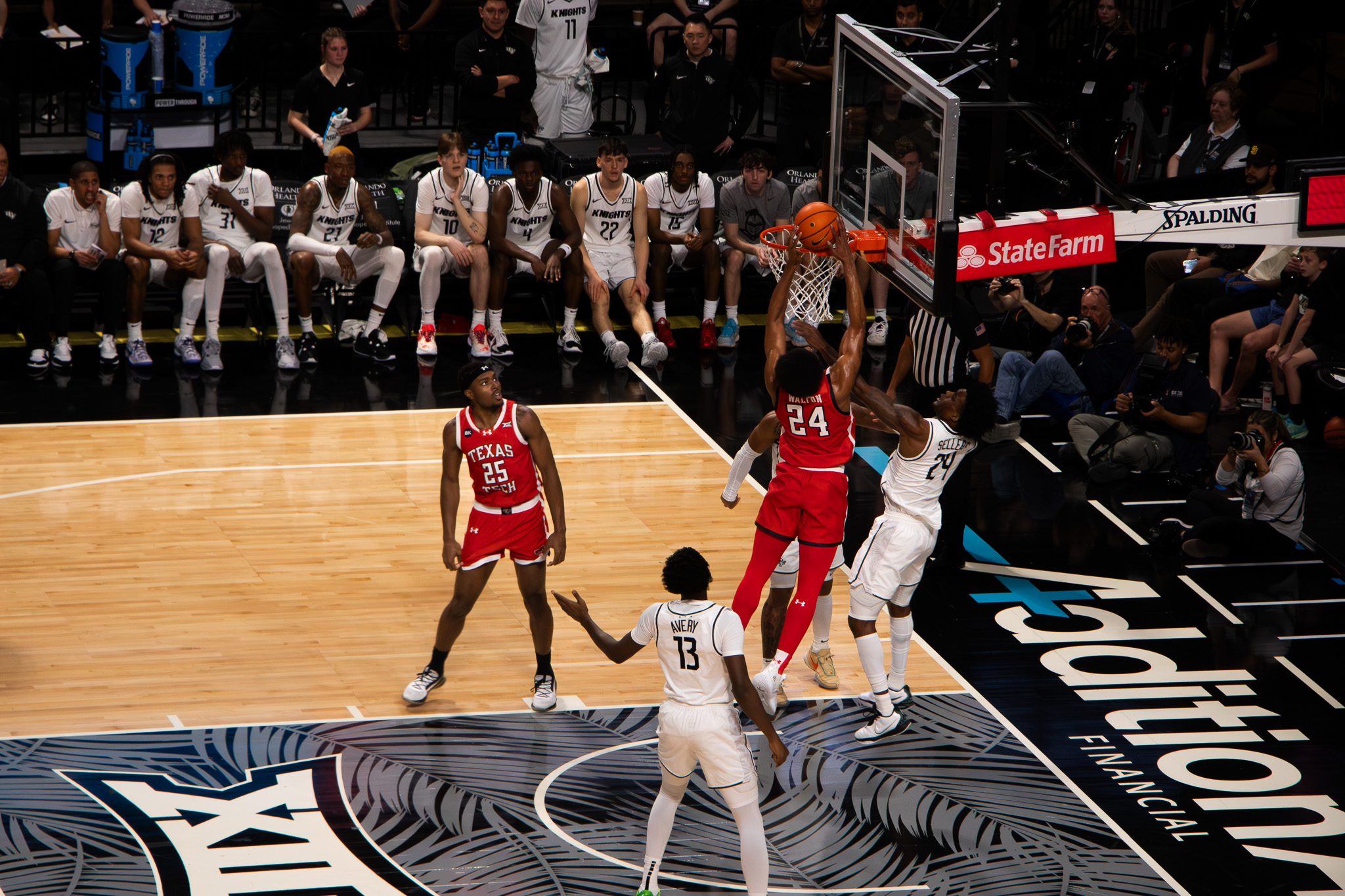 Match de basketball universitaire aux États-Unis